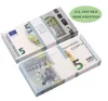 Home decor Prop Geld Volledige Print 2 Zijdig Een Stapel Amerikaanse Dollar EU-biljetten voor Films April Fool Day Kids