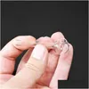 Smoking Pipes 65Mm Length Mini Clear Glass Pipes Oil Burner Tubes Nail Tips Burning Jumbo Pyrex Small Concentrate Thick Quality Tran Dh4Vy