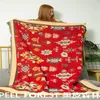 Battaniye bohem tarzı dekoratif kanepe oturma odası için battaniye slipcover örme atış ekose piyano toz geçirmez kapak masa örtüsü goblen 221203