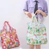 Storage Bags Foldable Shopping Bag Reusable Eco For Vegetables Grocery Package Women's Shopper Large Handbags Tote Pocket Pouch