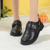 Sneakers Fashion Kids Leather Shoes Boys School Show Dress Flats Classic British Party Children Wedding Loafer Moccasins 221205