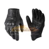 ST970 Gants de moto en cuir véritable d'hiver coupe-vent opération tactile Protection des articulations du poing meilleurs gants Guantes bon marché taille M-2XL