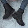 Boots Outdoor Men Winter Snow For Shoes Thick Plush Waterproof Slip-Resistant Keep Warm Plus Size 221203