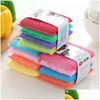 Esponjas vasculas almofadas de cozinha limpeza de cozinha esponjas esponjas esponjas esponjas esponjas para lavar lou￧a acess￳rios de banheiro gadgets 202 dhhn9