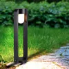 Lampe à gazon LED étanche avec piquets d'insertion, pilier lumineux d'extérieur pour chemin de jardin, borne extérieure de route au sol