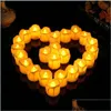 Ljus LED Light Bougie Holiday Party Decorative Electronic Candle for Creative Arts and Crafts Birthday Decorations Gifts 1 7rx ZZ DHVLA