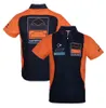 Abbigliamento 2022 Maglietta per motociclette da gocce per team di polo Stupia da corsa a maniche corte per esterno