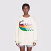 Designer-Kapuzenpullover für Herren, Sweatshirts mit Regenbogenstern-Design, lange Ärmel, lockere Freizeitkleidung, modische Paar-Flutbekleidung