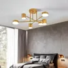 Deckenleuchten Moderne kreative romantische goldene Schlafzimmer minimalistische Persönlichkeit Wohnzimmer Esszimmerlampen