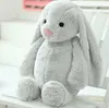 Bonito coelhinho da páscoa brinquedo de pelúcia 30cm simulador de desenhos animados orelha longa coelho macio pelúcia animal boneca brinquedos para crianças aniversário natal namorada