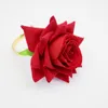 Valentijnsdag Rose Napkin Rings Artificial Roses Napkin Holder voor huwelijksfeestje vakantie Banquet Jubileum eettafelinstellingen