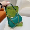 Hobo الكتف Bag Crescent Moon Crossbody أكياس نساء حقيبة اليد القماشية الحرف الكلاسيكي طباعة سحاب مفتوح حزام كتف جلدي قابل للتعديل