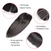 Saç Bun Maker Kemik Düz paketler kapanışlı İnsan Brezilya Dokuma Siyah Kadınlar İçin Remy Satış 30 inç 221205