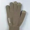 Mode Unisex iGloves Bunte Handy Touched Handschuhe Männer Frauen Winter Fäustlinge Schwarz Warm Smartphone Fahren Handschuh 2 stücke ein paar