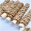 PEQUENA PENLIMENTOS DE PENLIMENTOS Bambu Toy Molar de madeira de maçã para hamster pequenos suprimentos de animais esquilo rabbit cobaia porcos chinchilla pet anima dhzi3