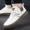Dress Shoes Leather Men's Sneakers Fashion Man Flat Height Increasing Lace-Up High Quality for Luxury 221205