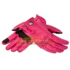 ST972 Motorcykelhandskar män Kvinnor skyddar Hands Full Finger Pekskärm Motorcykel Racing Motocross Leather Bike Glove