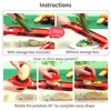 Овощной резак для овощей Slicers Shredders Multi Slicer Peeler Fruit Fruit 6 в 1 гаджетах овощные режущие инструменты SS1205