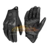 ST970 Gants de moto en cuir véritable d'hiver coupe-vent opération tactile Protection des articulations du poing meilleurs gants Guantes bon marché taille M-2XL