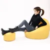 의자 덮개 보호 콩 주머니 덮개 박제 저장 가구 지퍼 타타미 발 휴식 거실 비 필러 연구 지점 휴대하기 쉬운 지점
