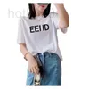 Women's T-Shirt designer Summer T Shirts Black White Clothing F Letter Print Short Sleeve Spring Tide Men Women Casual Oversized Shorts Sleevet 0LLN