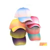 Party Hats Party Hats Colorf Gradient 5 Styles Personality Adjustable Baseball Cap Adt Sun Hat Europe And America 100Pcs 771 B3 Drop Dh9Bs