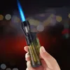 Neue winddichte Gas Butan Fackel Feuerzeug Nachfüllung kreative Ellenbogen Zigarettenanzünder Jet aufgeblasen Zigarre Rauchen Gadgets für Männer Geschenk