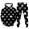 Spring Autumn Men Tracksuit Casual Set Male Women Joggers Hooded Sportswear Jackets Pants 2 Piece Set Pluz Size Tracksuits For Par Suit XS-6XL