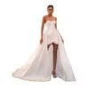 Seksowna suknia ślubna 2023 Dla kobiet satynowa elegancka sukienki panny młodej sukienki ślubne Piękna syrena szata de Mariee