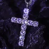 TopBling Croix Pendentifs Collier Bijoux 18k Véritable Plaqué Or En Acier Inoxydable Hommes Femmes Amant Cadeau Couple Bijoux Religieux