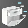 Toiletpapier houders waterdichte houder handdoeken dispenser tissue doos plank wand gemonteerde rol opslaglade badkamer product 221205