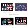 Bandiere Banner 2024 Let's Go Brandon Trump Bandiera elettorale Bandiere presidenziali a doppia faccia 150X90 cm 5202 Q2 Consegna a domicilio Giardino domestico Fes Dhpfj