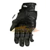 ST843 MENS KVINNOR 4 Säsong Kör Supertech Black/White Motorcykelläderhandskar Racing Glove Motor Cohide Racing Bike Knight