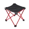 Camp Furniture Tragbarer, ultraleichter, faltbarer Hocker, Outdoor-Klappstuhl, Camping, Aluminiumlegierung, Bergsteigen, Angeln, Grillen, 221205