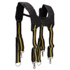 Suspensórios suspensórios negros para homens H H Tipo Suspender pode pendurar saco de ferramentas, reduzindo o peso da cinta pesada Suspenders de cinto de ferramentas 221205