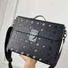 Designer Laptoptas Mannen Aktetas Vrouwen Handtas Brief Mode Lederen Messengers Tassen Merk Luxe Cross Body Bag279K