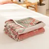 BlanketCotton gaze mousseline couverture terrasse jardin inclinable couverture bébé linge de lit 221203