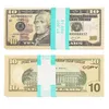 Beste 3A Home Decor Prop Money Full Print 2 Sided One Stack US Dollar EU Bills for Movies April Fool Day Kids