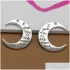 Charms 50pcs Legering Charms hangerse sieraden maken Sier Golden I Love You to the Moon and Back Diy Bevindingen 918 D3 Drop Delivery Compon DHP8W