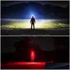 Head Lamps Brelong Led Headlight Flashlight Red Light Usb Rechargeable Motion Sensor For Running Hiking Cam And Children Drop Delive Otj68