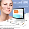 Tragbare RF-Mikronadel erhellen die Haut Anti-Aging Fractional Microneedling Faltenentfernung Hautverjüngungsmaschine Heimgebrauch