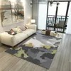 Alfombras con diseño de tinta abstracta, alfombra de estilo nórdico para sala de estar, dormitorio, decoración del hogar, alfombras que se pueden lavar a máquina