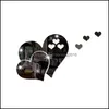 Wall Stickers Love Heart Shaped Wall Sticker 3D Home Furnishing Art Decorate Stickers Diy Room Decor Valentine Day 2 2Cr L2 Drop Del Dh83E