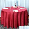 Bordduk Kort design El Jacquard TABLECLOTH Fashion Style Table Tyg Restaurang Rund kjol Tick för hemdekorationer 51by3 ZZ DHCKY