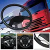 Steering Wheel Covers 40cm Cover Car For Trucks Pick Ups SUVs Non-slip Imitation Leather 1pc