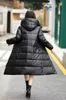 Women's Down Parkas Ladies Long Warm Thick Coat Hooded Jacket Vintage Women Oversize Luxury Waterproof Jackets Female Outerwear Clothing 221205