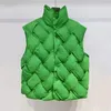 Damesvesten Handgeweven Diamond Vest Women's Winter Fashion Design Losse warme jas