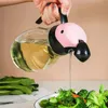 Herb Spice Tools Oil Can Automatic Opening And Closing Parrot Beak Oil Can Glass Leak Proof Soy Sauce Bottle Kitchen Tools Oil Storage Tank 221203