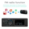 12V 1 DIN 60W CAR MP3 Player Radios FM TF USB Estéreo Bluetooth Remote Control Phone Charger Audio Módulo de rádio Multimídia