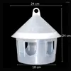 Other Bird Supplies 6 Sets Birdcage Automatic Feeders Quail Pigeon Feeding Box Feed Bucket Drinking Tools Outdoor Feeder